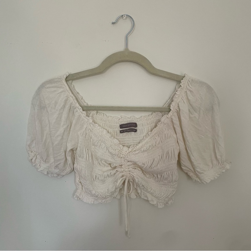 Urban Outfitters Ruched Crop Top